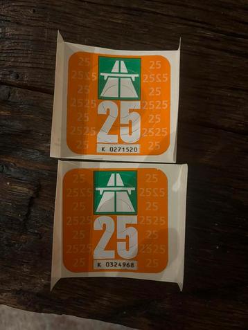 2x vignet Zwitserland beschikbaar voor biedingen