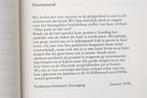 Mijn Park in de Son - De ziekte van Parkinson (1996), Verzenden, Zo goed als nieuw, Ziekte en Allergie
