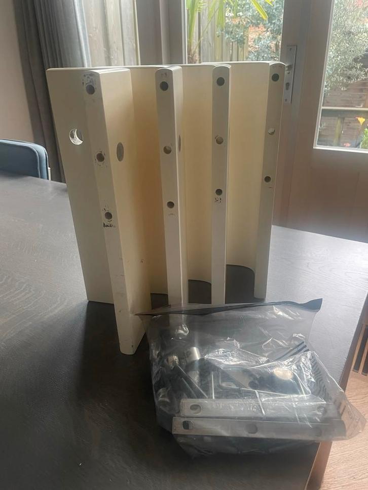 Auping Auronde poten 34cm + tussenlat 210cm, Huis en Inrichting, Slaapkamer | Bedden, Gebruikt, Ophalen