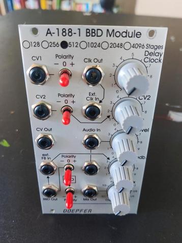 Doepfer A-188-1 BBD Delay Module (512 stages) beschikbaar voor biedingen