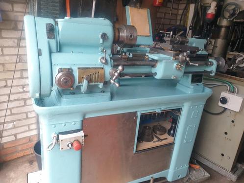 SUPER PRECISIE METAALDRAAIBANK CROMWELL S800, Doe-het-zelf en Verbouw, Draaibanken, Zo goed als nieuw, Metaaldraaibank, 500 tot 1000 mm