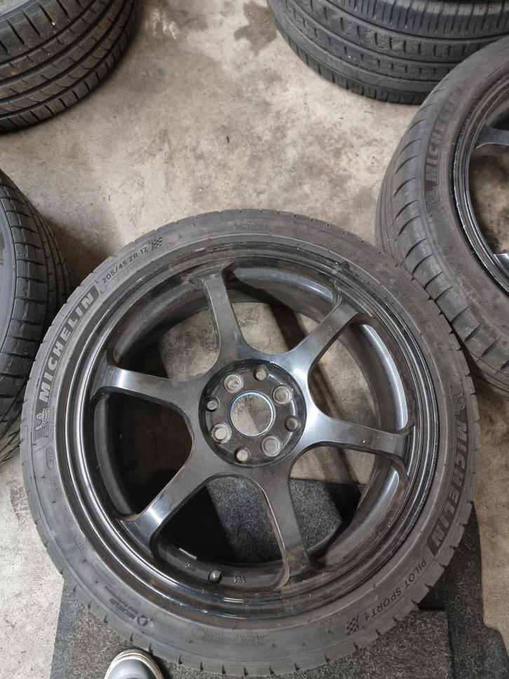 Japan Racing JR3 Velgen 17 inch, Auto-onderdelen, Banden en Velgen, Banden en Velgen, Zomerbanden, 17 inch, 205 mm, Personenwagen