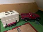 Schleich pick up met trailer, Kinderen en Baby's, Speelgoed | Overig, Ophalen, Gebruikt, Jongen of Meisje