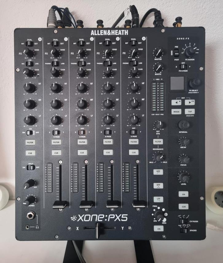 Allen & Heath Xone:PX5 4+1 kanaals mixer met digitale FX, Muziek en Instrumenten, Mengpanelen, Zo goed als nieuw, 5 tot 10 kanalen