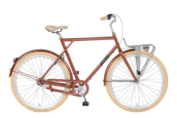 Bsp Gaeve bruin heren 57cm 28inch, Fietsen en Brommers, Fietsen | Heren | Herenfietsen, Nieuw, Overige merken, 57 tot 61 cm, Versnellingen