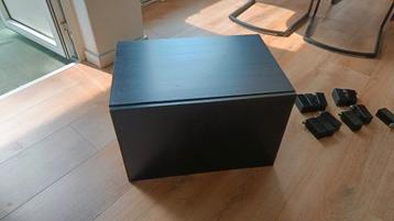 IKEA Besta kasten zwart 2 stuks