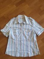 FER gestreepte blouse, maat 42, stretch, nieuwstaat, Ophalen of Verzenden, Nieuw, Maat 42/44 (L), Wit