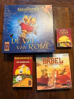 4 999 Games Spellen: Kolonisten, Babel, Val van Rome, Een of twee spelers, Ophalen of Verzenden, Zo goed als nieuw