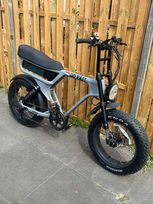 Fatbike go fast Knaap, Fietsen en Brommers, Elektrische fietsen, Gebruikt, Overige merken, Minder dan 47 cm, 50 km per accu of meer