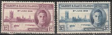 Gilbert Michel nr. 50-51 Ongebruikt Plakker beschikbaar voor biedingen