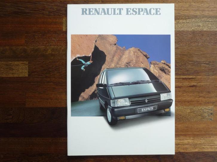 Renault Espace (1990), Boeken, Auto's | Folders en Tijdschriften, Nieuw, Renault, Ophalen of Verzenden