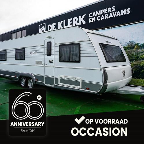 Tabbert DA VINCI 700 KD (bj 2012), Caravans en Kamperen, Caravans, Bedrijf, tot en met 6, 1500 - 2000 kg, Tabbert, 8 meter en meer