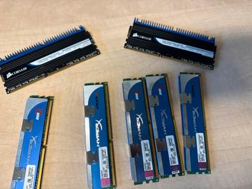 Ram geheugen 7x sticks  beschikbaar voor biedingen