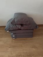 Madison Loungekussens Rib Grey, Ophalen, Nieuw