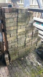 Gratis Klinkers ca. 400 stuks, ca.6m2, Tuin en Terras, Tegels en Klinkers, Ophalen, Zo goed als nieuw, Beton, Klinkers