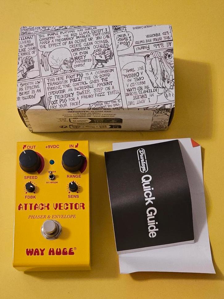 Way Huge Attack Vector Phaser & Envelope, Muziek en Instrumenten, Effecten, Zo goed als nieuw, Chorus, Overige typen, Ophalen of Verzenden