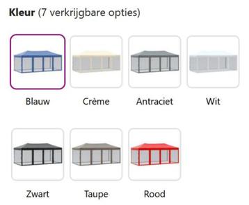 Partytent opvouwbaar paviljoen pagodetent 3x6 GRATIS BZRGD beschikbaar voor biedingen
