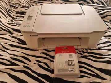Canon printer Pixma TS3451 met inktpatronen zwart/kleur nw  beschikbaar voor biedingen