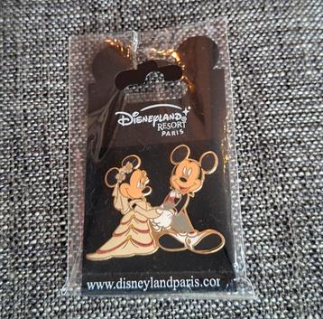 Mickey & Minnie Mouse bruiloft pin - Disneyland Parijs nieuw beschikbaar voor biedingen