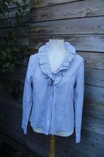Blouse wit/ grijs Blu*El mt 42 Vaste prijs, Wit, Maat 42/44 (L), Zo goed als nieuw, Blu EL