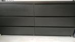 Zwarte malm ikea ladenkast, Ophalen, 5 laden of meer, Zo goed als nieuw, Minder dan 100 cm