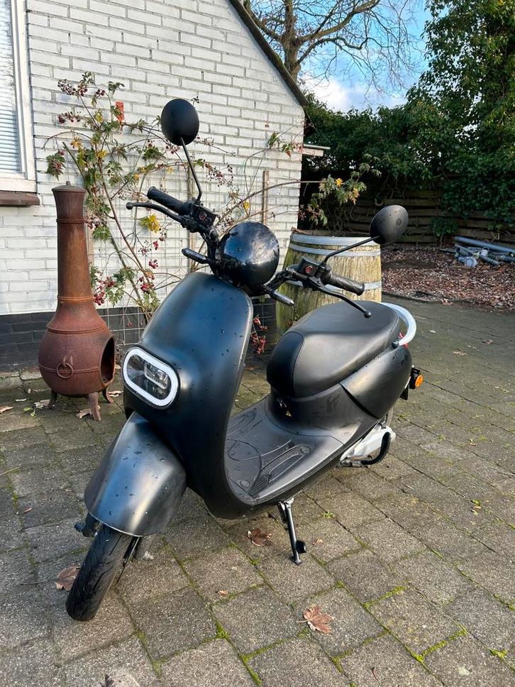 IVA E-GO S3 Matzwart, Fietsen en Brommers, Scooters | Overige merken, Zo goed als nieuw, Maximaal 45 km/u, Elektrisch, Ophalen