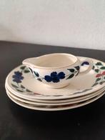 Boerenbont servies jus kom en borden, Antiek en Kunst, Antiek | Servies los, Ophalen