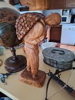 Beeld hout arbeider, Ophalen of Verzenden
