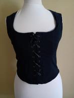 Zwarte Corsetstijl Topje Lijfje Vrouwen Maat 36 Tally Weijl, Tally Weijl, Zwart, Ophalen of Verzenden, Gedragen
