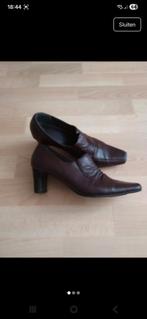 Dames schoenen, Bruin, Ophalen of Verzenden, Zo goed als nieuw, Schoenen met hoge hakken