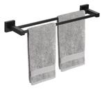 Handdoekrek | Handdoekrek Badkamer | 50 cm | Zwart, Ophalen, Zo goed als nieuw, Zwart, Handdoek