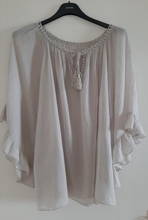 Boho blouse met vleermuis mouwen, maat xxl  lengte 70 cm, br, Kleding | Dames, Blouses en Tunieken, Zo goed als nieuw, Maat 46/48 (XL) of groter
