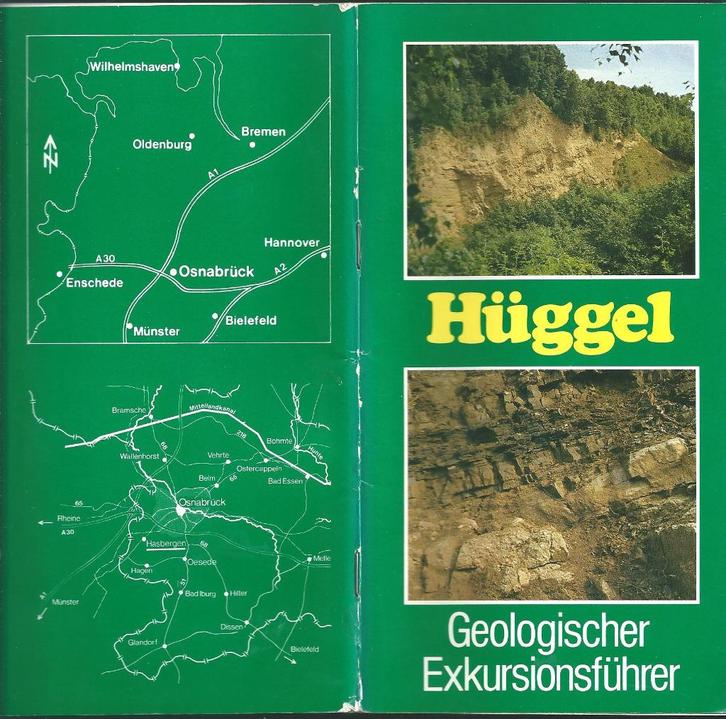 Hüggel - Geologisch excursiegidsje, Verzamelen, Mineralen en Fossielen, Fossiel, Ophalen of Verzenden