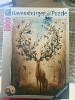 Ravensburger Puzzel 1000 Stukjes - Hert, Ophalen, Gebruikt, Legpuzzel