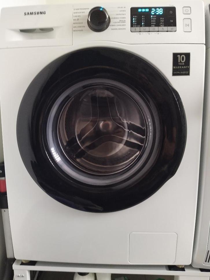Samsung EcoBubble 8kg wasmachine WW80TA049AE in nieuwstaat, Witgoed en Apparatuur, Wasmachines, Zo goed als nieuw, Voorlader, 8 tot 10 kg