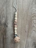 Speenkoord met houten kralen en beer, Ophalen of Verzenden, Nieuw, Overige typen