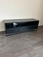 Tv meubel zwart, Ophalen, Zo goed als nieuw, 25 tot 50 cm, Minder dan 100 cm