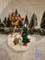 LEMAX skier drops ski pole falling over tree rabbit squirrel, Diversen, Kerst, Ophalen of Verzenden, Zo goed als nieuw