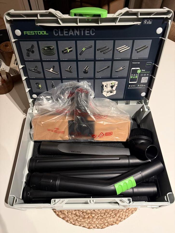 Nieuw Festool Cleantec Reinigingsset in Systainer, Doe-het-zelf en Verbouw, Gereedschap | Machine-onderdelen en Toebehoren, Nieuw