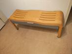Auping verrijdbaar voeteneind bankje van de serie Next, Ophalen, Gebruikt, Bruin, Hout