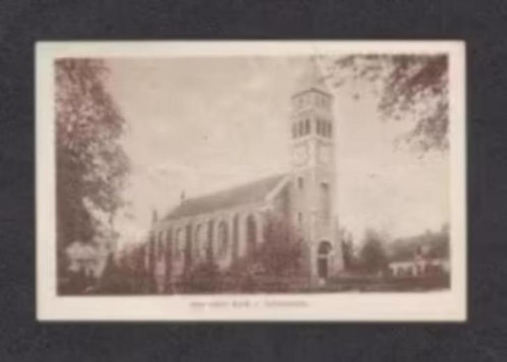 Amstelveen Ned. Herv. Kerk 1924., Verzamelen, Ansichtkaarten | Nederland, Gelopen, Noord-Holland, 1920 tot 1940, Ophalen of Verzenden