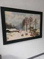 Groot schilderij 170x110cm, Ophalen, 125 cm of meer, Zo goed als nieuw, Schilderij