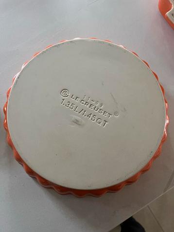 Le Creuset Shaal / Quichevorm 25cm beschikbaar voor biedingen