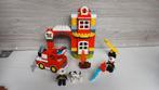Duplo 10903 Brandweerkazerne, Ophalen of Verzenden, Zo goed als nieuw, Complete set, Duplo