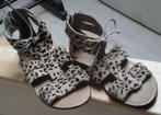 Zara leren meisjes sandalen met dierenprint (maat 31), Ophalen, Meisje, Schoenen, Zo goed als nieuw