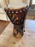 Djembe, Toca fraai en decoratief, 43x24 cm, Muziek en Instrumenten, Percussie, Ophalen, Gebruikt, Overige soorten