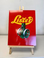 Lister oud origneel reclamebord, Verzamelen, Reclamebord, Gebruikt, Ophalen of Verzenden, Nvt