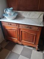 Antieke commode met marmeren blad, Ophalen