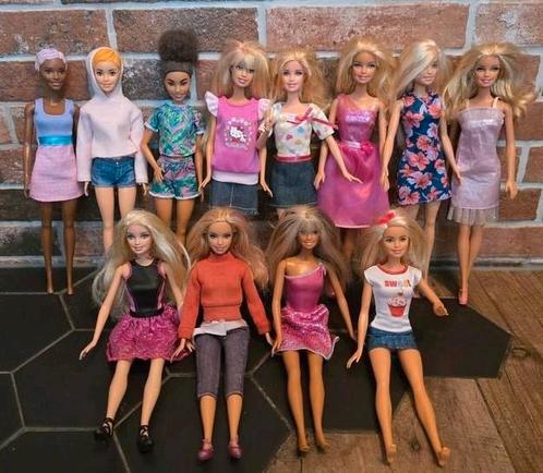 12 Mattel Barbie poppen origineel, Kinderen en Baby's, Speelgoed | Poppen, Barbie, Ophalen of Verzenden