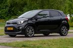 Kia Picanto 1.0 CVVT Design Edition Carplay 1e Eig NL-auto +, Auto's, Kia, Gebruikt, Zwart, Bedrijf, Handgeschakeld